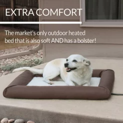 K&H Pet Products Deluxe Lectro-Soft Outdoor Heated Bolster Cat & Dog Bed -Cheap K&H Pet Products || Nutro Store 100518 PT2. SY630 V1647916661