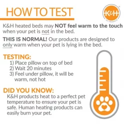 K&H Pet Products Deluxe Lectro-Soft Outdoor Heated Bolster Cat & Dog Bed -Cheap K&H Pet Products || Nutro Store 100518 PT5. SY630 V1647901305