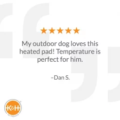 K&H Pet Products Deluxe Lectro-Soft Outdoor Heated Bolster Cat & Dog Bed -Cheap K&H Pet Products || Nutro Store 100518 PT7. SY630 V1647919314