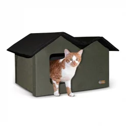 K&H Pet Products Extra-Wide Outdoor Unheated Kitty House