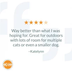 K&H Pet Products Outdoor Heated Kitty House Cat Shelter -Cheap K&H Pet Products || Nutro Store 100536 PT7. SY630 V1637626011