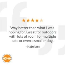 K&H Pet Products Outdoor Unheated Kitty House Cat Shelter -Cheap K&H Pet Products || Nutro Store 100539 PT4. SY630 V1624631991