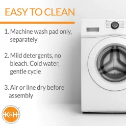 K&H Pet Products Memory Foam Dog Crate Pad, Gray -Cheap K&H Pet Products || Nutro Store 100543 PT4. SY630 V1627349577