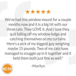 K&H Pet Products EZ Mount Cat Window Perch -Cheap K&H Pet Products || Nutro Store 100551 PT7. SY630 V1630732885