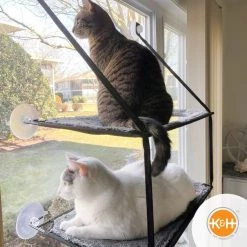 K&H Pet Products EZ Mount Double Stack Kitty Sill Cat Window Perch -Cheap K&H Pet Products || Nutro Store 100553 PT6. SY630 V1630737706