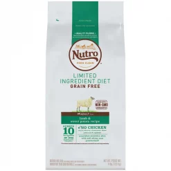 Nutro Limited Ingredient Diet Sensitive Support with Real Lamb & Sweet Potato Grain-Free Adult Dry Dog Food