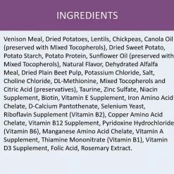 Nutro Limited Ingredient Diet Sensitive Support with Real Venison Meal & Sweet Potato Grain-Free Adult Dry Dog Food 16 Nutro Limited Ingredient Diet Sensitive Support with Real Venison Meal & Sweet Potato Grain-Free Adult Dry Dog Food -Cheap K&H Pet Products || Nutro Store 109406 PT4. SY630 V1488479687