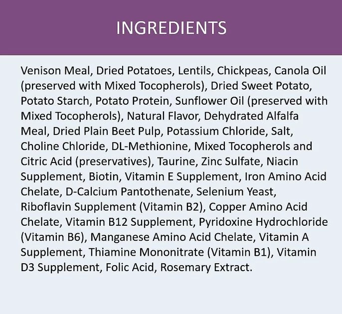 Nutro Limited Ingredient Diet Sensitive Support with Real Venison Meal & Sweet Potato Grain-Free Adult Dry Dog Food 9 Nutro Limited Ingredient Diet Sensitive Support with Real Venison Meal & Sweet Potato Grain-Free Adult Dry Dog Food - Image 7