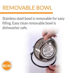 K&H Pet Products EZ Mount Up & Away Kitty Single Diner Stainless Steel Cat Bowl, 1.5-cup -Cheap K&H Pet Products || Nutro Store 121172 PT3. SY630 V1627346800