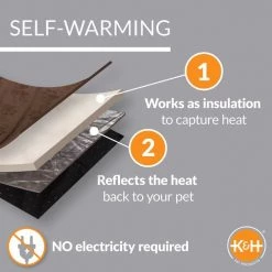 K&H Pet Products Self-Warming Hooded Cat Bed -Cheap K&H Pet Products || Nutro Store 121179 PT2. SY630 V1608692584