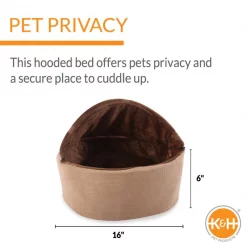 K&H Pet Products Self-Warming Hooded Cat Bed -Cheap K&H Pet Products || Nutro Store 121179 PT3. SY630 V1608688952