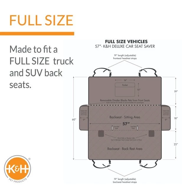 K&H Pet Products Deluxe Car Seat Saver 4 K&H Pet Products Deluxe Car Seat Saver - Image 2