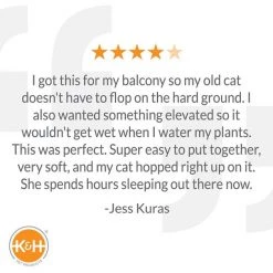 K&H Pet Products Comfy Pet Cot Elevated Pet Bed -Cheap K&H Pet Products || Nutro Store 121207 PT7. SY630 V1626391616