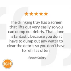 K&H Pet Products Heated Thermo-Poultry Waterer, 2.5-gallon -Cheap K&H Pet Products || Nutro Store 121211 PT7. SY630 V1629841577