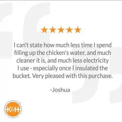 K&H Pet Products Ultimate Bucket Heater with Cord Clip -Cheap K&H Pet Products || Nutro Store 121230 PT7. SY630 V1626394601