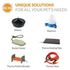K&H Pet Products Ultimate Bucket Heater with Cord Clip -Cheap K&H Pet Products || Nutro Store 121230 PT8. SY630 V1626388611