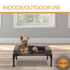 K&H Pet Products Original Bolster Pet Cot Elevated Dog Bed, Chocolate -Cheap K&H Pet Products || Nutro Store 121244 PT4. SY630 V1620845280