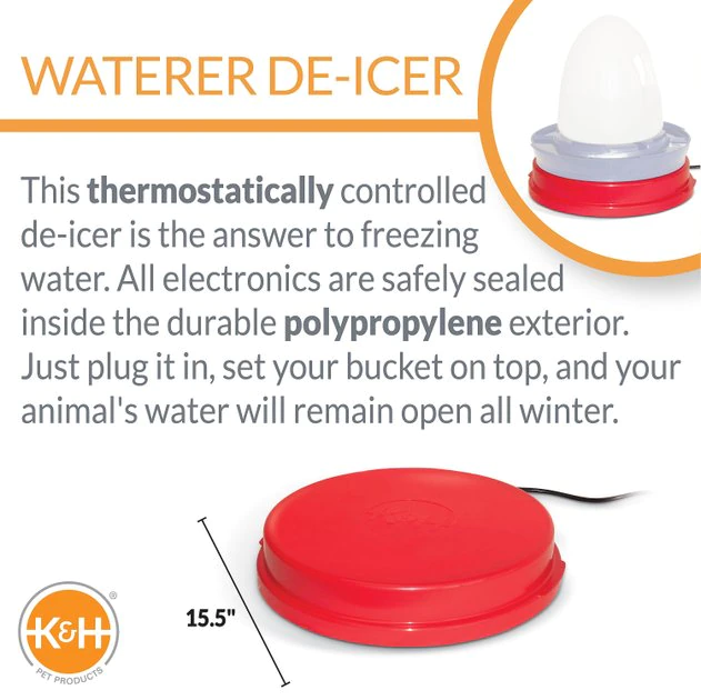 K&H Pet Products Universal Waterer Deicer 4 K&H Pet Products Universal Waterer Deicer - Image 2