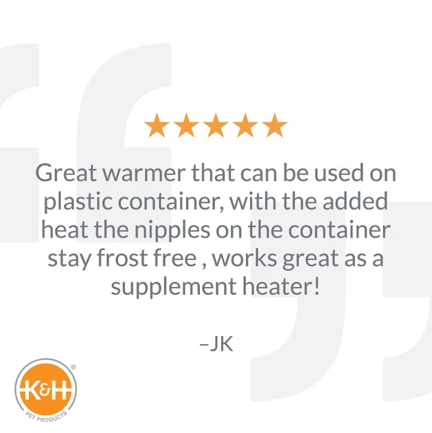 K&H Pet Products Universal Waterer Deicer 9 K&H Pet Products Universal Waterer Deicer - Image 7