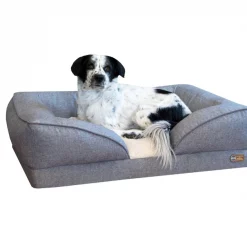 K&H Pet Products Pillow-Top Orthopedic Bolster Cat & Dog Bed
