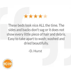 K&H Pet Products Pillow-Top Orthopedic Bolster Cat & Dog Bed -Cheap K&H Pet Products || Nutro Store 121283 PT6. SY630 V1620844372