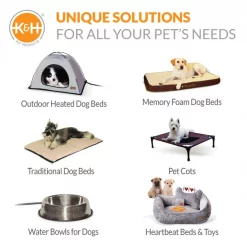 K&H Pet Products Pillow-Top Orthopedic Bolster Cat & Dog Bed -Cheap K&H Pet Products || Nutro Store 121283 PT7. SY630 V1620836538