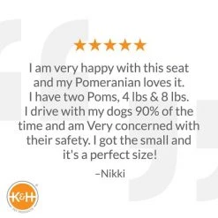 K&H Pet Products Hangin' Bucket Booster Small Breed Dog Seat 19 K&H Pet Products Hangin' Bucket Booster Small Breed Dog Seat -Cheap K&H Pet Products || Nutro Store 121294 PT8. SY630 V1627352553