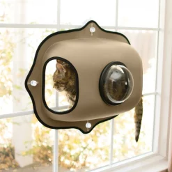 K&H Pet Products EZ Mount Bubble Pod Cat Window Perch