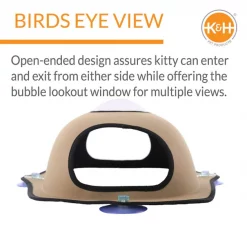 K&H Pet Products EZ Mount Bubble Pod Cat Window Perch -Cheap K&H Pet Products || Nutro Store 121302 PT4. SY630 V1630734696