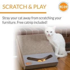 K&H Pet Products Scratch, Ramp & Track Cat Scratcher Toy with Catnip 12 K&H Pet Products Scratch, Ramp & Track Cat Scratcher Toy with Catnip -Cheap K&H Pet Products || Nutro Store 121319 PT3. SY630 V1627351013