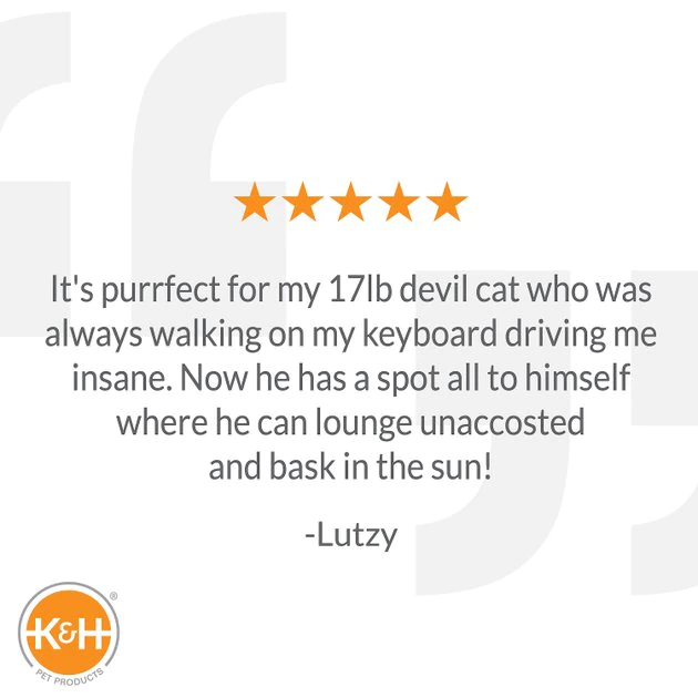 K&H Pet Products EZ Mount Penthouse Cat Window Perch 9 K&H Pet Products EZ Mount Penthouse Cat Window Perch - Image 7