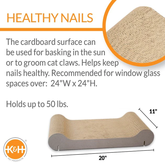K&H Pet Products EZ Mount Window Scratcher Kitty Sill 4 K&H Pet Products EZ Mount Window Scratcher Kitty Sill - Image 2