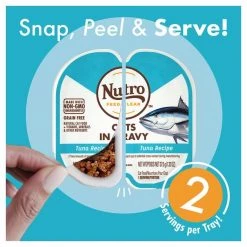 Nutro Perfect Portions Grain-Free Cuts in Gravy Tuna Recipe Cat Food Trays -Cheap K&H Pet Products || Nutro Store 128577 PT4. SY630 V1563828119