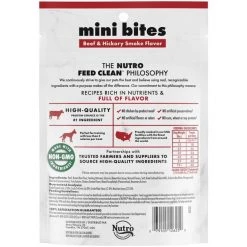 Nutro Mini Bites Beef & Hickory Smoke Flavor Dog Treats 13 Nutro Mini Bites Beef & Hickory Smoke Flavor Dog Treats -Cheap K&H Pet Products || Nutro Store 143263 PT2. SY630 V1641253949