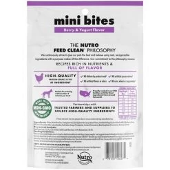 Nutro Mini Bites Berry & Yogurt Flavor Dog Treats -Cheap K&H Pet Products || Nutro Store 143266 PT2. SY630 V1641252410