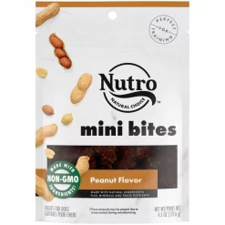 Nutro Mini Bites Peanut Flavor Dog Treats