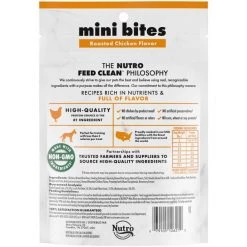 Nutro Mini Bites Roasted Chicken Flavor Dog Treats -Cheap K&H Pet Products || Nutro Store 143272 PT2. SY630 V1641263884