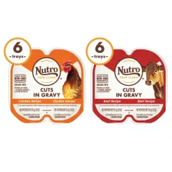 Nutro Perfect Portions Grain-Free Cuts in Gravy Variety Pack Chicken & Beef Recipe Adult Cat Food Trays 12 Nutro Perfect Portions Grain-Free Cuts in Gravy Variety Pack Chicken & Beef Recipe Adult Cat Food Trays -Cheap K&H Pet Products || Nutro Store 148866 PT3. SY630 V1563821091