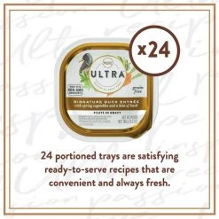 Nutro Ultra Grain-Free Filets in Gravy Signature Duck Entree Adult Wet Dog Food Trays -Cheap K&H Pet Products || Nutro Store 148880 PT2. SY630 V1619470205