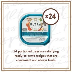 Nutro Ultra Grain-Free Filets in Gravy Savory Chicken & Trout Entree Adult Wet Dog Food Trays -Cheap K&H Pet Products || Nutro Store 148882 PT2. SY630 V1619469759