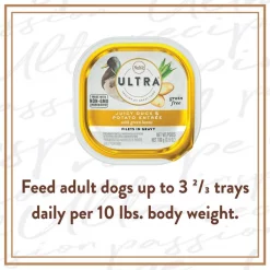 Nutro Ultra Grain-Free Filets in Gravy Juicy Duck & Potato Entree Adult Wet Dog Food Trays -Cheap K&H Pet Products || Nutro Store 148888 PT7. SY630 V1619470121