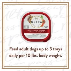 Nutro Ultra Grain-Free Filets in Gravy Tender Beef Entree Adult Wet Dog Food Trays -Cheap K&H Pet Products || Nutro Store 148896 PT8. SY630 V1619470143
