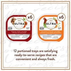 Nutro Ultra Grain-Free Filets in Gravy Bistro Mix Variety Pack Adult Wet Dog Food Trays -Cheap K&H Pet Products || Nutro Store 148902 PT2. SY630 V1619470114