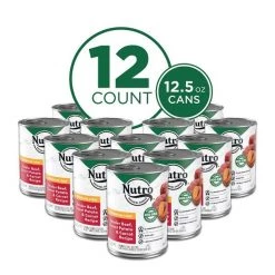 Nutro Premium Loaf Adult Tender Beef, Sweet Potato & Carrot Recipe Canned Dog Food -Cheap K&H Pet Products || Nutro Store 157098 PT3. SY630 V1626989778