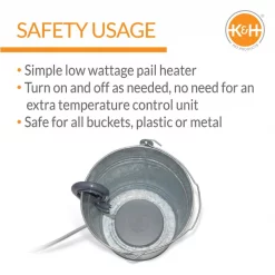 K&H Pet Products Perfect Bucket Heater -Cheap K&H Pet Products || Nutro Store 164048 PT2. SY630 V1627353674