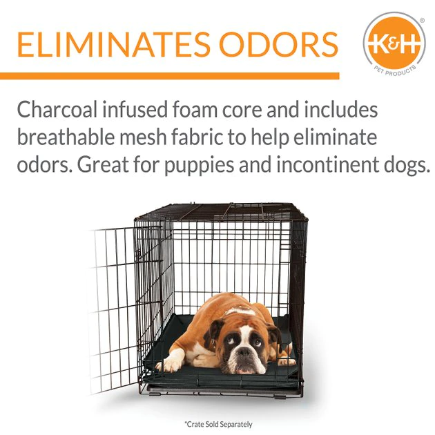K&H Pet Products Odor-Control Dog Crate Pad 4 K&H Pet Products Odor-Control Dog Crate Pad - Image 2