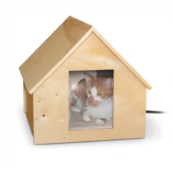 K&H Pet Products Birchwood Manor Thermo-Kitty Home