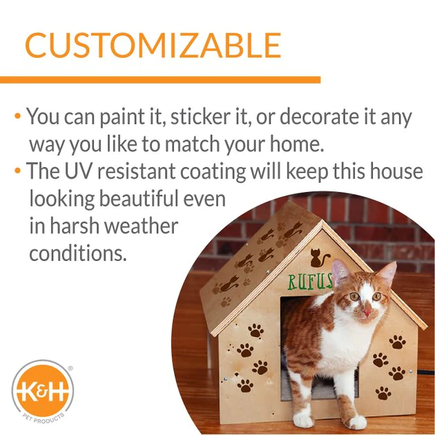 K&H Pet Products Birchwood Manor Thermo-Kitty Home 5 K&H Pet Products Birchwood Manor Thermo-Kitty Home - Image 3