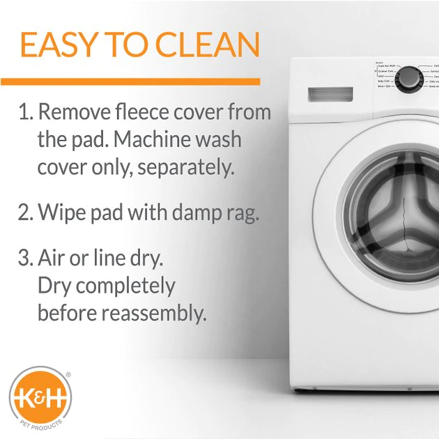 K&H Pet Products Lectro-Soft Replacement Cover Fleece 6 K&H Pet Products Lectro-Soft Replacement Cover Fleece - Image 4