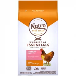 Nutro Wholesome Essentials Sensitive Cat Chicken, Rice & Peas Recipe Dry Cat Food